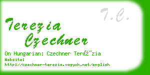 terezia czechner business card